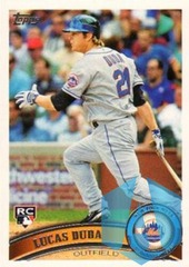 2011 Topps #129 Lucas Duda RC New York Mets